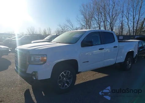 2022 GMC Canyon 4Wd Long Box At4 - Leather z USA, uszkodzony, nr VIN 1GTG6FEN4N1275005